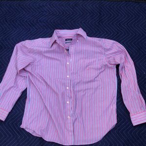 Large Nautica Casual Button down long-sleeve shirt